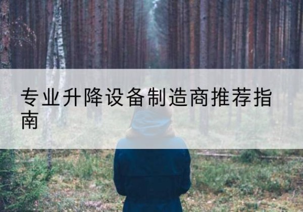赞皇电动剪叉升降平台厂家-专业升降设备制造商推荐指南